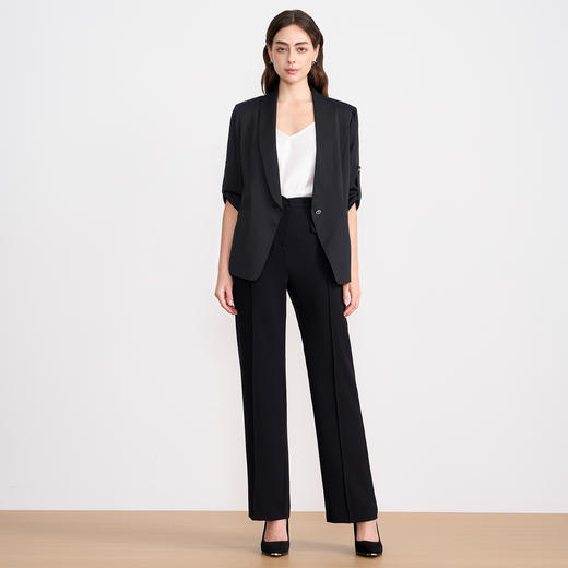 EITIE爱特爱夏季新款休闲轻薄一粒扣西装外套7803506 商品图7