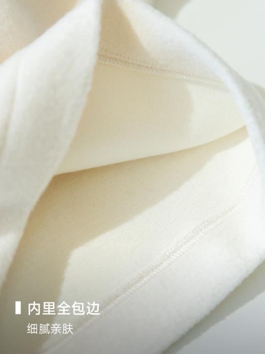 绒绒裤 无侧缝一片式松紧腰直筒休闲裤FCF3PAT140 商品图3