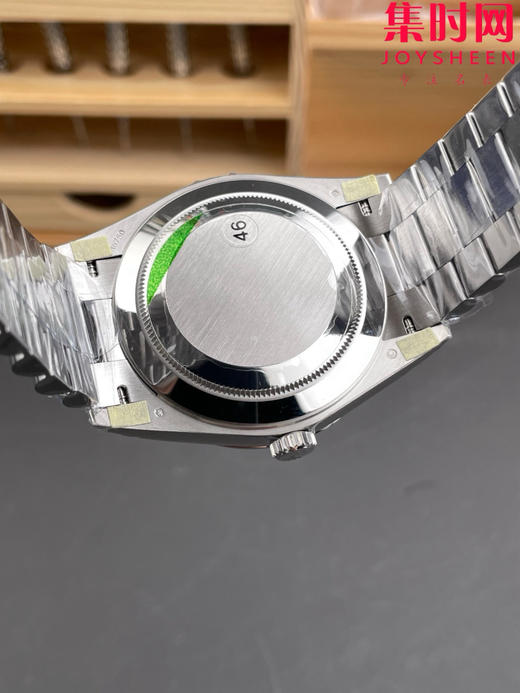 VS配重版 重量180克+ 绿罗马DD 劳力士星期日历型系列 薄荷绿 V2版 丹东3255机 三珠带 男士腕表 日志40mm 商品图9