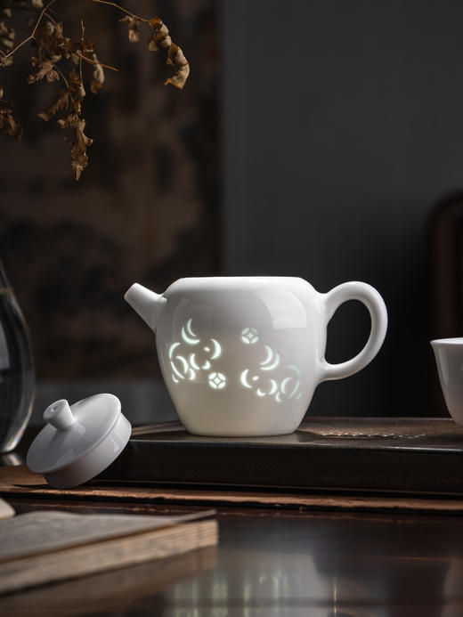 【12月新人专享】素玲珑茶壶茶具套组 商品图4