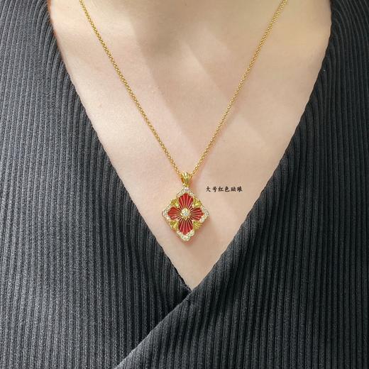 布契拉提大号歌剧院系列红珐琅项链（XTY） 商品图3