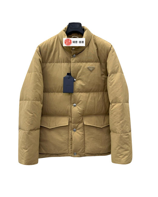 中性款三角标口袋羽绒服zh020 商品图0