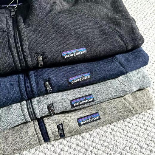 D120422Better Sweater 纯色舒适保暖立领拉链抓绒衣外套 商品图4