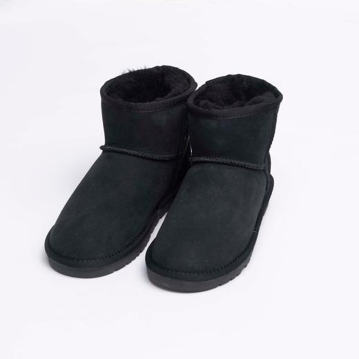 一周发货【雪地靴】肉肉脚拍大一码，35-48鞋码，长毛皮毛一体雪地靴，鞋口定制加大版本，栗色&黑色，冬季保暖大码羊毛靴，男女同款都可穿，满足一家人的冬季保暖需求 商品图3