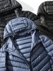 D120401保暖不臃肿！90白鸭绒排骨羽绒服可收纳轻量化户外运动休闲连帽羽绒服！ 商品缩略图3