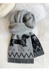 【觅瑾双面针织腊肠狗围巾】韩系温柔感➕英伦复古感 软糯亲肤 简约百搭 商品缩略图1