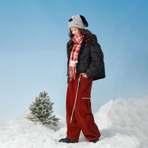 手臂拉链短款羽绒服外套-纪念日百货门店同款166552278 商品图2