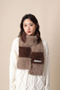 条纹针织毛绒围巾 商品缩略图7