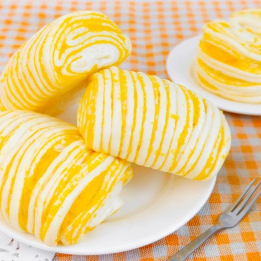 【快手早餐】非即食 正弘面道香菇青菜包800g/多肉花卷 奶香椰肉风味700g 袋装 商品图3