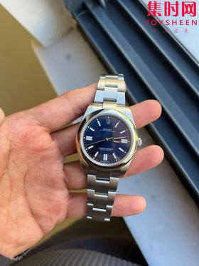 劳力士EWE蚝式恒动型41mm系列 3230机 蓝色盘 板带 男士腕表