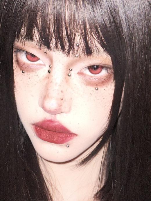 LOOKYOO日抛 五片 腥红陷阱 直径14.0mm着色13.0mm 商品图2