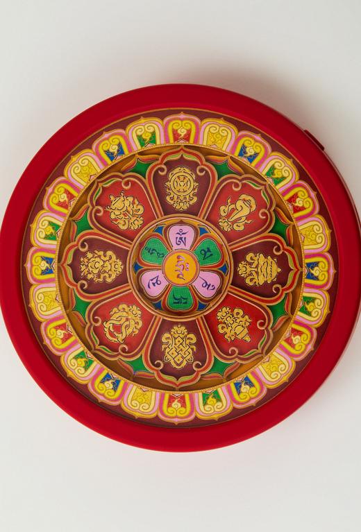 吉祥八宝纸雕发光冰箱贴 商品图2