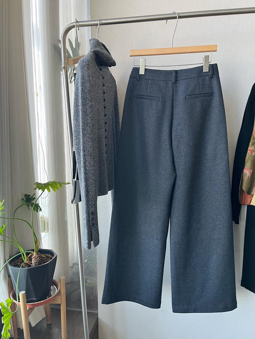 【通勤必备】噢蜜ooomeooo职场通勤大长腿宽腿裤 商品图5