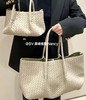 重磅渠道  b家编织托特包  小号/大号 通勤百搭  意大利进口皮/纯手工编织 商品缩略图1