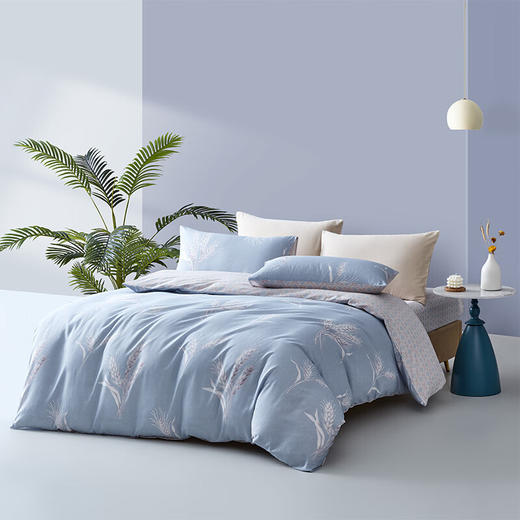 LOVO乐蜗-T-麦穗歌谣全棉四件套 商品图3