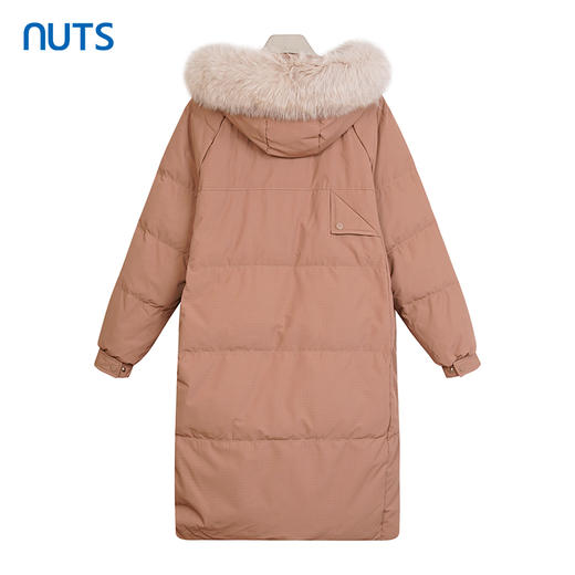 NUTS商场同款冬季保暖宽松休闲通勤日常中长款羽绒服女4490908A1 商品图3