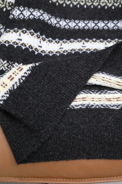 北欧假期费尔岛羊毛针织衫 B01JY26010 商品图12