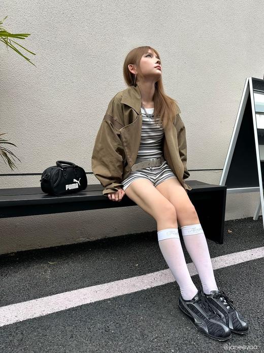 彪马 复古褶皱设计运动风休闲鞋(DBG) 商品图2