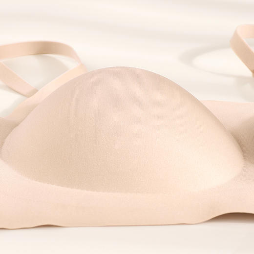 美奈川 蚕丝莫代尔细肩带无痕文胸BRA11487 商品图7