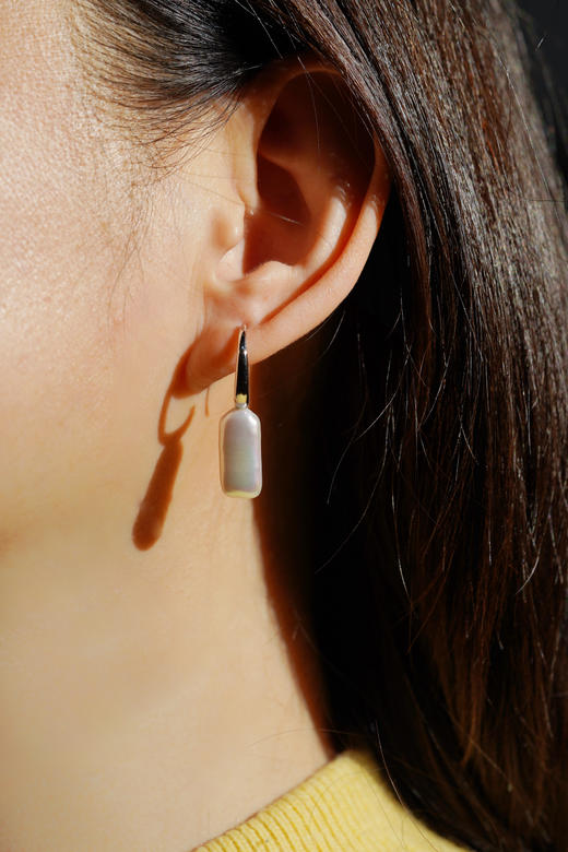 月历银｜珍珠耳勾 商品图6