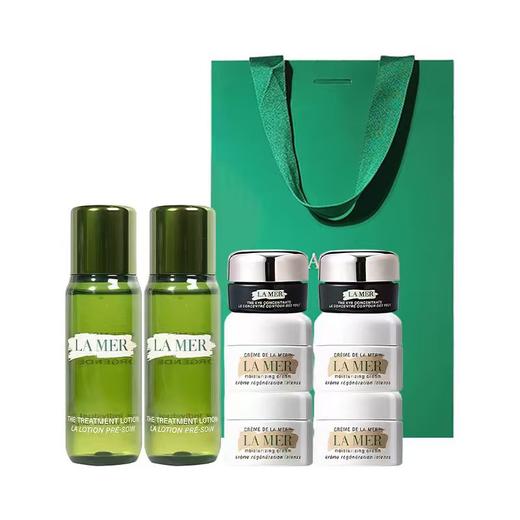  送礼袋【LAMER/海蓝之谜小样八件套组】 经典面霜7ml*4+绿眼霜5ml*2+精萃水30ml*2 香港直邮C 商品图0