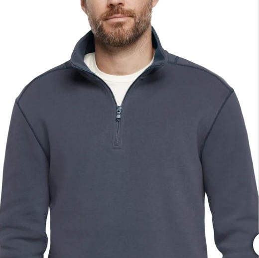 到手价218元 Banana Republic男士长袖四分之一拉链卫衣 美国代购，无中文标签，介意慎拍 商品图3