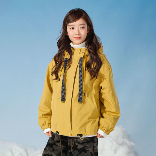 加厚兔毛连帽外套-纪念日百货门店同款167750508 商品图0