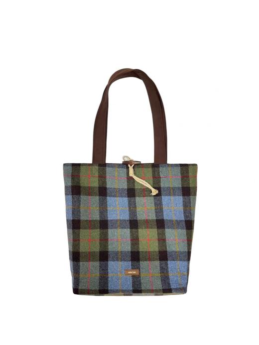 nothe Case布然/BLSW195-001/「柏林书屋」复古羊毛格纹大容量托特包 商品图4