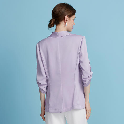 EITIE爱特爱夏季新款休闲轻薄一粒扣西装外套7803506 商品图6