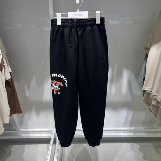 安踏童装儿童卫裤2025秋季男大童潮流百搭宽松运动长裤352538722L 商品图0