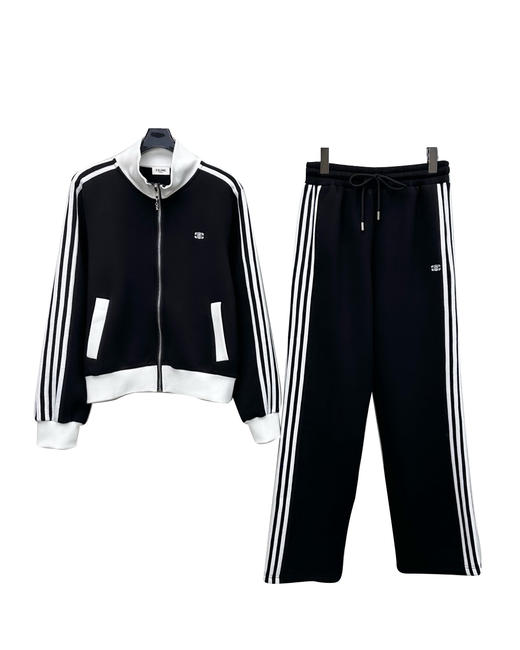 女款运动外套长裤套装he008 商品图0