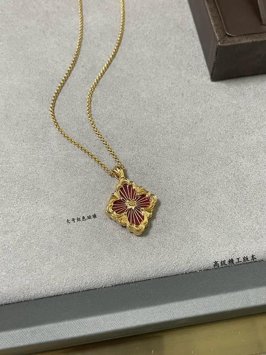 布契拉提大号歌剧院系列红珐琅项链（XTY） 商品图1