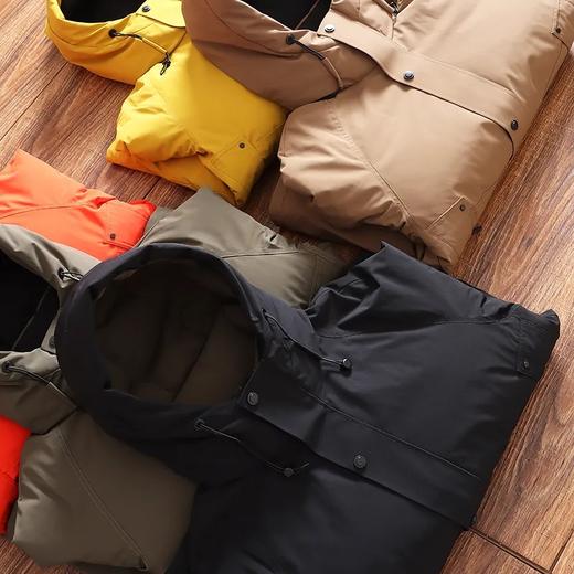 D120403抗寒零下20度！户外90白鸭绒加厚防风防水冬季连帽防钻绒羽绒服！ 商品图3