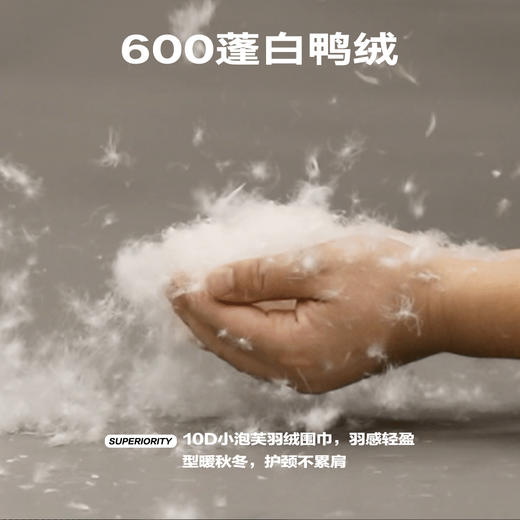 NPC潮牌10D围脖轻盈保暖情侣运动户外加厚双色零压白色NP39AC16 商品图4