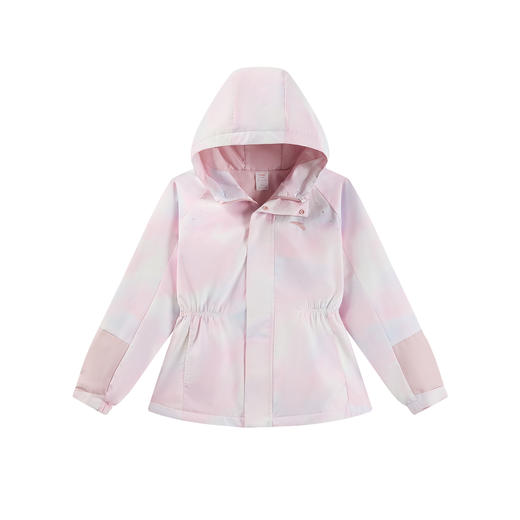 超级安踏户外风雨壳 | 儿童防水外套女秋冬保暖上衣362546607U 商品图0
