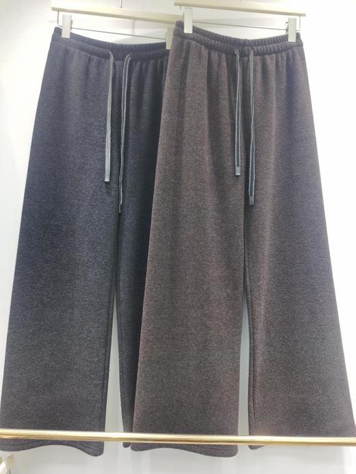 【门店同款】ENJOY冬季云雾绒加厚抽绳阔腿裤 168343162 商品图0