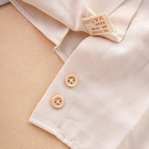 有机棉女式衬衫 100%棉 春秋冬时尚简约 舒适百搭 靓丽女性美 可休闲可商务 素道敦煌天然有机彩棉织造 舒适安全健康 [漳州仓] 商品图7