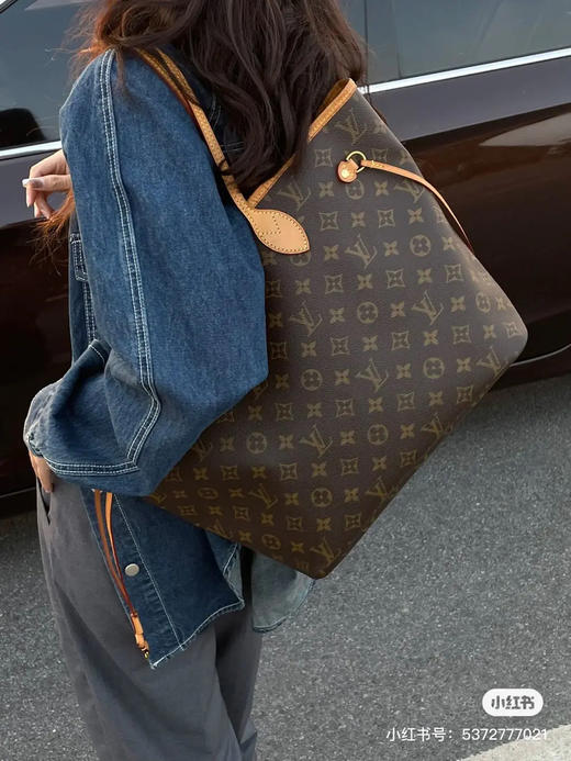 LV 老花 nf 中号 单肩包 商品图2