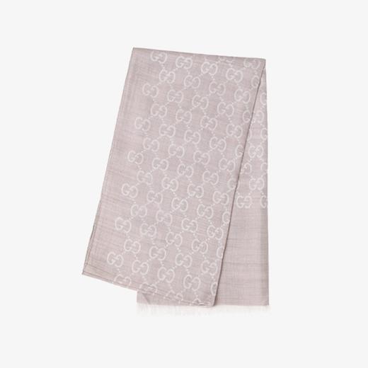 【双12特惠】【送礼盒礼袋】Gucci古驰织花羊毛真丝围巾 送闺蜜 生日礼物教师节礼物 商品图3