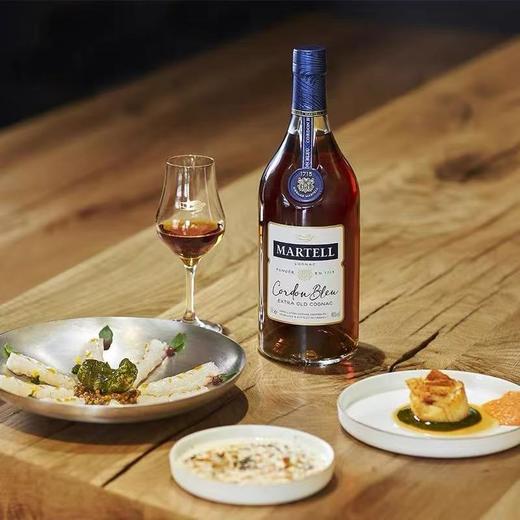 马爹利蓝带1000mL干邑白兰地法国原装进口洋酒1L 商品图2