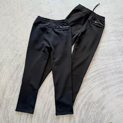 D120406加绒加厚休闲运动卫裤2025年秋季新款男女同款休闲直筒裤 商品图2