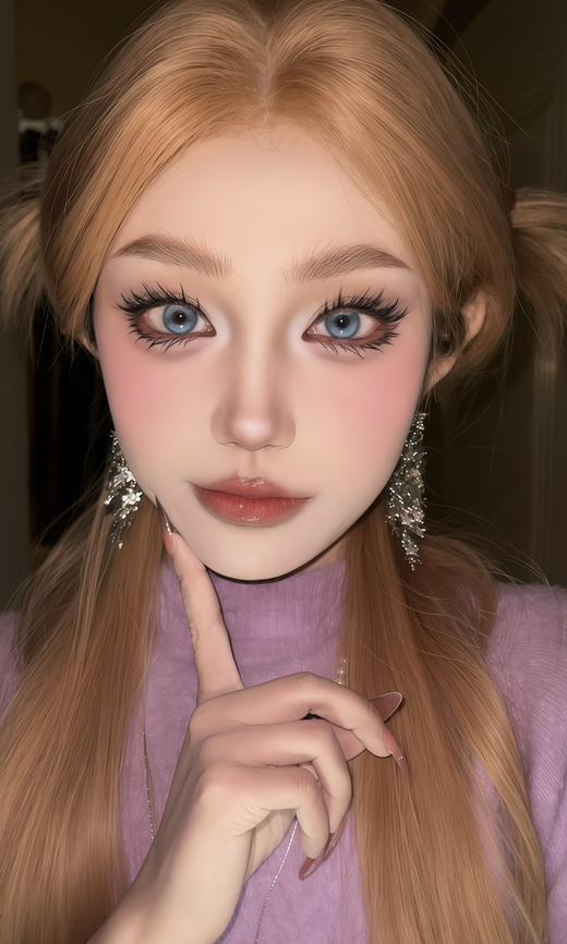 LOOKYOO日抛 五片 赛博天使 直径14.0mm着色13.0mm 商品图3