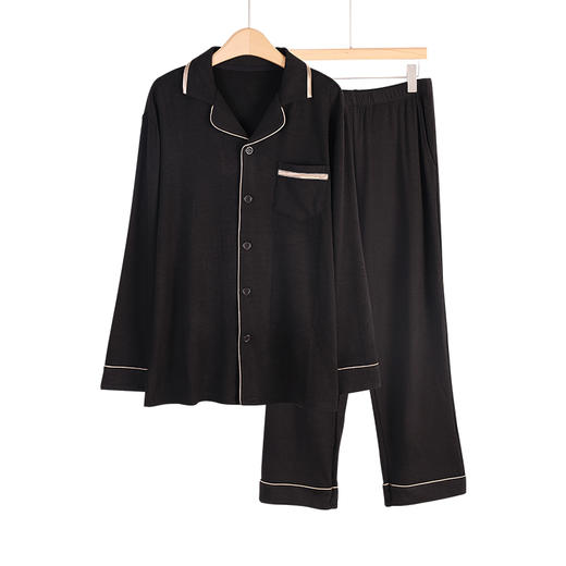 美奈川 极舒暖双面绒 男套装 JJ28181 商品图1