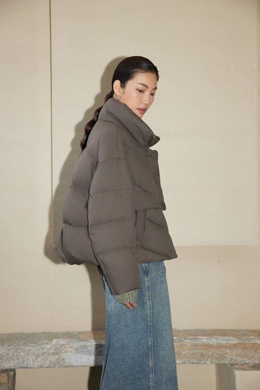 Kai & Kiera 小众设计短款休闲羽绒服外套 21609 商品图2