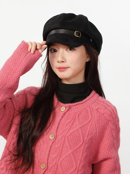 复古时尚金属扣八角帽鸭舌帽-纪念日百货门店同款166744860 商品图4