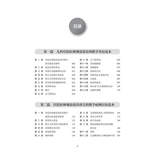 儿科住培教学查房和病例讨论精选 蔡晓红 张晓波 全书通过各具体疾病的范本示例 更加直观易懂 9787117387712 人民卫生出版社 商品图3