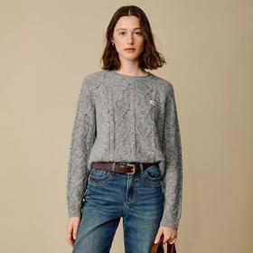 229.9元 茵曼毛衣 626813-HD（线上线下同步在售不保证有货，介意勿拍）