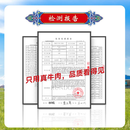 良西农场内蒙古手撕风干牛肉 麻辣味118g 商品图5