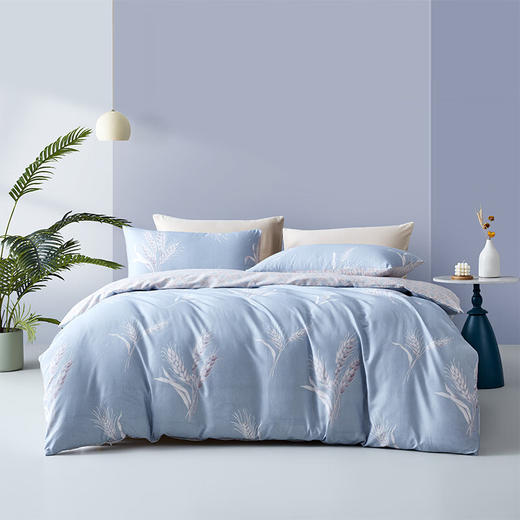 LOVO乐蜗-T-麦穗歌谣全棉四件套 商品图0