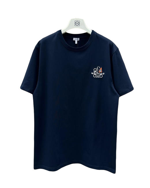 男款卡通刺绣短袖T恤la014 商品图0